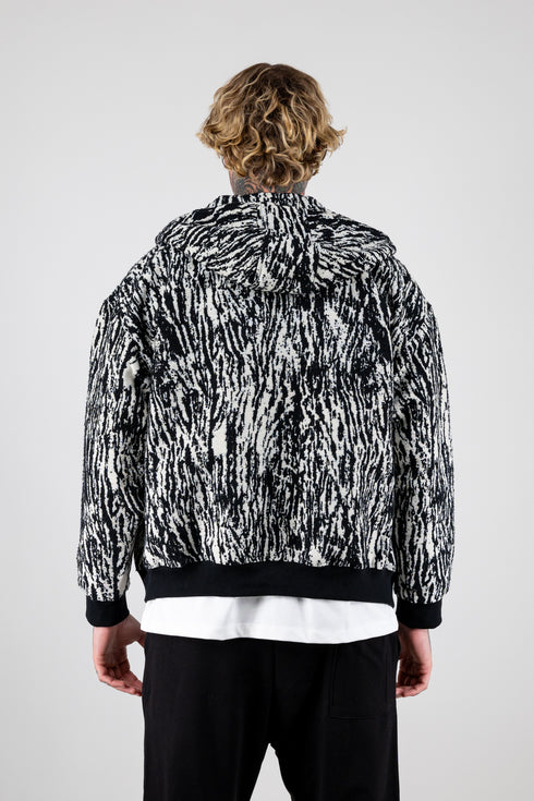 Zebra Oversized Jacket